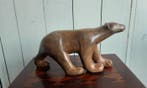 P. Chenet - Figuur - Grote Ijsbeer - 33 cm - Brons