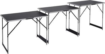 Werktafel 3-delig verstelbaar | Retour deal | Sla je slag, Verzenden, Zo goed als nieuw, 170 cm of meer, Inklapbaar