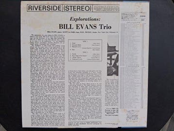 Bill Evans - Explorations, Japanese Pressing - LP album (op, Nieuw in verpakking