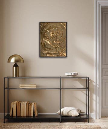 Naar Rene Paul Chambellan - Relief, VISION Art Deco