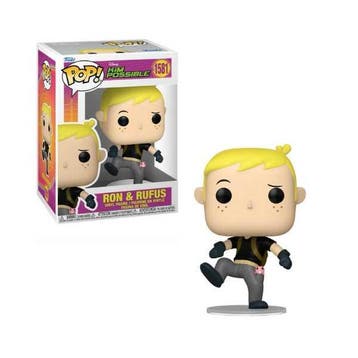 Funko Pop!  Kim Possible - Ron & Rufus #1581, Verzenden