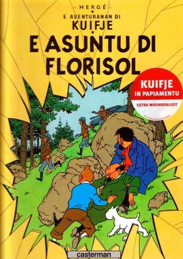 E aventuranan di Kuifje 18: E asuntu di florisol / E, Verzenden, Gelezen, Hergé