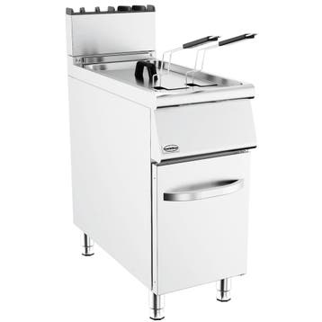 Friteuse | BASE 900 | Gas | 19L | 110°C/190°C | 18kW |, Verzenden