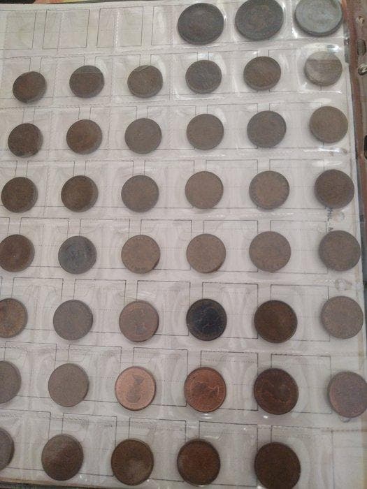 Verenigd Koninkrijk. 1832-1990 (Lot of 421 coin, Timbres & Monnaies, Monnaies | Europe | Monnaies non-euro
