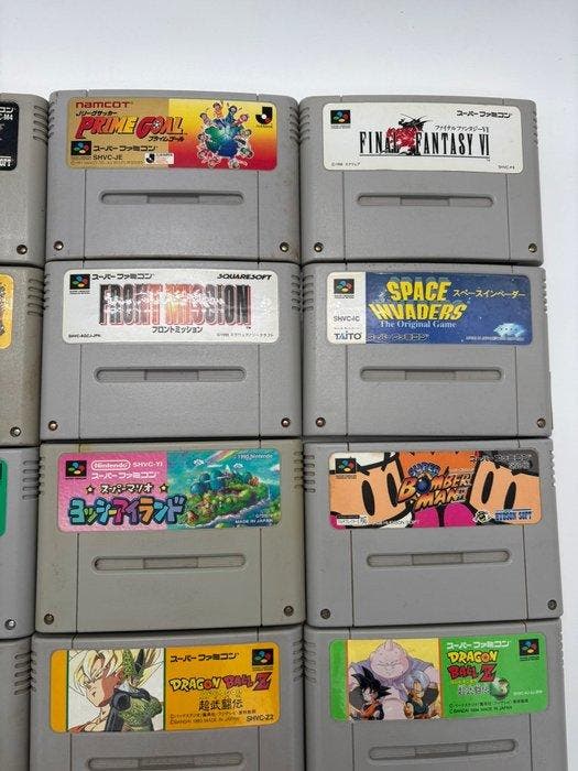 Nintendo - Super Famicom (Japanese SNES) - 20 Vintage -, Games en Spelcomputers, Spelcomputers | Overige Accessoires