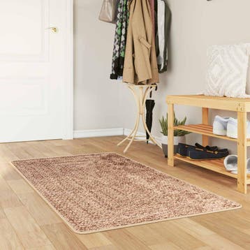 vidaXL Tapijt Runner MARSA Geel 80 x 150 cm Polyester en PVC, Verzenden, Nieuw