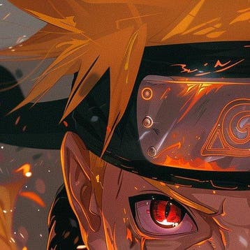 Shayer - Naruto - Flare of Determination - XL - 60x80cm -, Nieuw in verpakking
