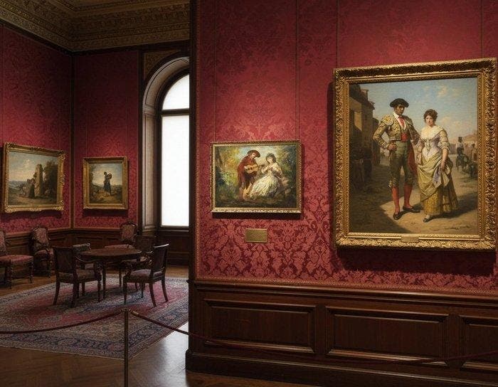 Francisco de Goya y Lucientes (1746-1829), Navolger van -, Antiek en Kunst, Kunst | Schilderijen | Klassiek