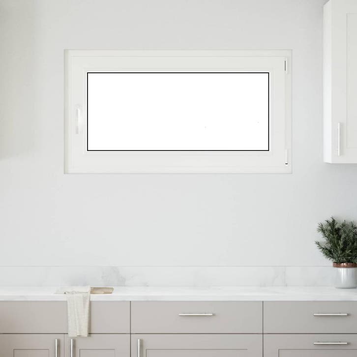 vidaXL Kantel- en Draai Kelderraam RISOR 110 x 60 cm PVC en, Bricolage & Construction, Châssis & Portes coulissantes, Envoi