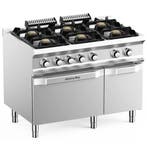 Fornuis + Oven | DOMINA PRO 700 | Gas/Elektrisch | 6, Verzenden, Nieuw in verpakking