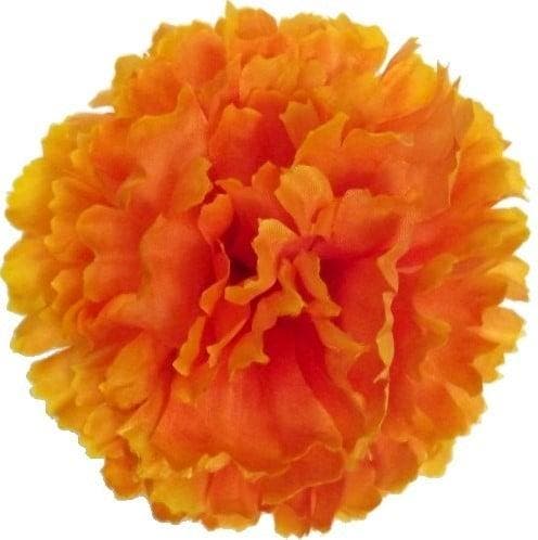 Anjerpick Oranje Zijdenbloem per stuk, Maison & Meubles, Accessoires pour la Maison | Plantes & Fleurs artificielles