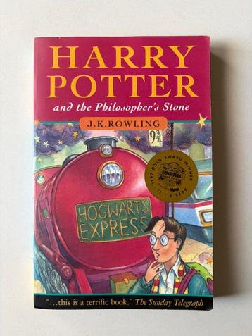 J. K. Rowling - Harry Potter books 1-3-4-7 - 1997
