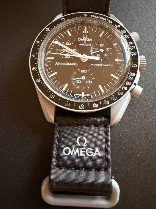Omega x Swatch - Sans prix de réserve - S033M100 - Unisexe -, Handtassen en Accessoires, Horloges | Heren