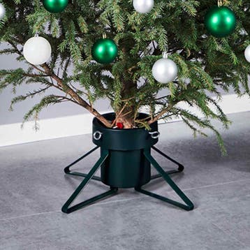 vidaXL Kerstboomstandaard 46x46x19 cm zwart, Divers, Verzenden