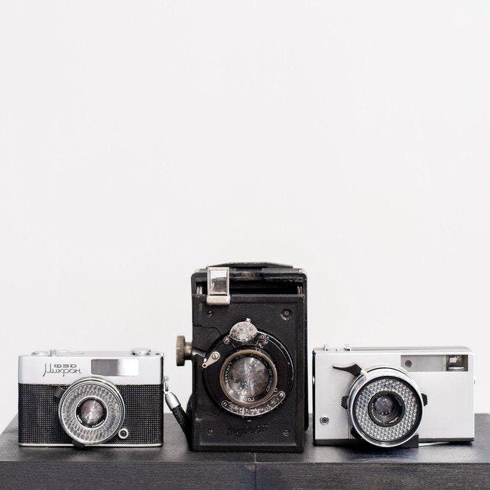 Turist, Zorki, FED Collection of 3 Soviet Cameras – FED, TV, Hi-fi & Vidéo, Appareils photo analogiques