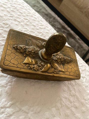 o.Lelievre - Bureau - Verguld brons - Zeldzaam tampon