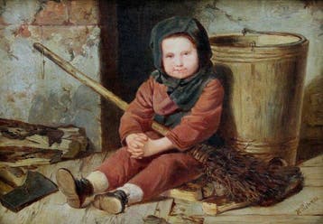 Hermann Pistor (1832-after 1866) - Little helper
