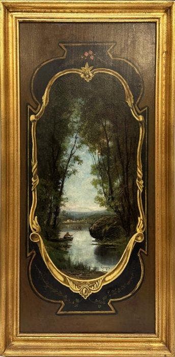 Théodore Levigne (1848-1912), Attribué(e) à - Seasons