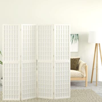 vidaXL Kamerscherm inklapbaar 4 panelen Japanse stijl, Verzenden