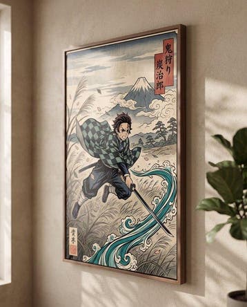 MEDSAN - Demon Slayer Ukiyo-e () - UNIQUE WORK