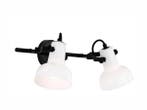 Veiling - 2x Nordlux wand-/plafondlamp Parson Spot Dual, Maison & Meubles, Lampes | Appliques