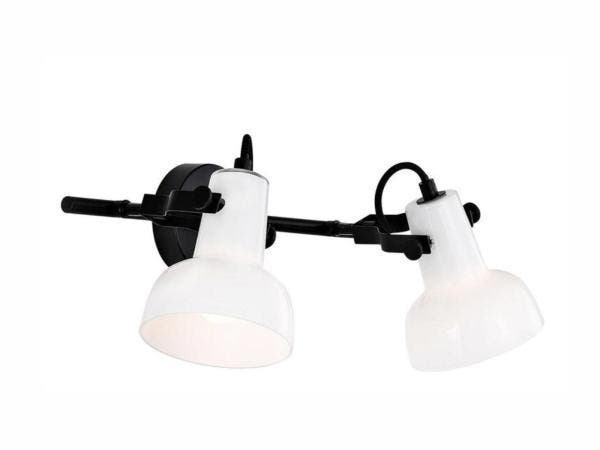 Veiling - 2x Nordlux wand-/plafondlamp Parson Spot Dual, Maison & Meubles, Lampes | Appliques