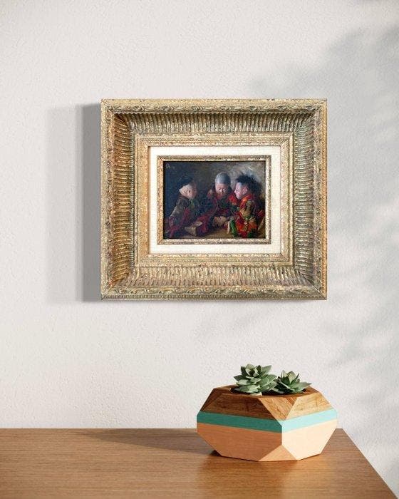 Gesina Boevé (1881-1958) - Japanese Dolls, Antiek en Kunst, Kunst | Schilderijen | Klassiek