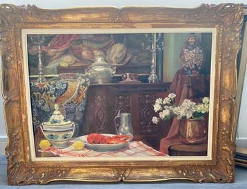 Maurice Hardyns (1876–1954) - Grand Homard – Pronkstilleven