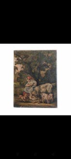 Franse school (XIX) - Scena pastorale