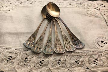 Rosenthal - Bjørn Wiinblad - Cuillère à café (6) - romance -