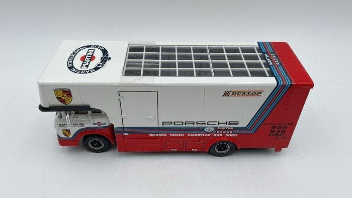 Exoto 1:43 - Modelauto - Martini Porsche Transporter 1976 -, Hobby & Loisirs créatifs, Voitures miniatures | 1:5 à 1:12