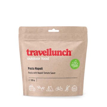 Pasta met Napoli Tomatensaus - Travellunch, Verzenden