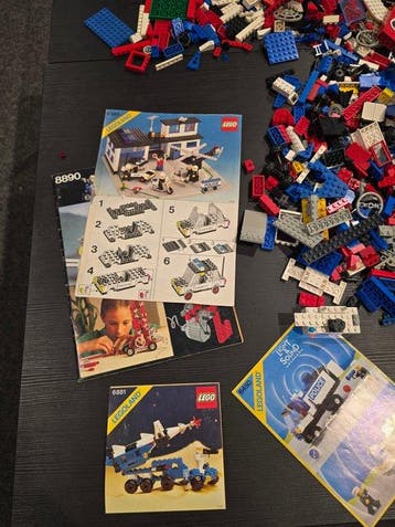 Lego Onderdelen - Partij jaren 80 Lego.