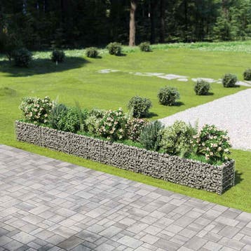 vidaXL Gabion plantenbak verhoogd 540x50x50 cm, Verzenden