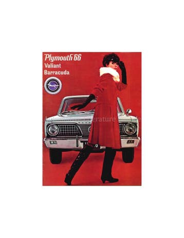 1966 PLYMOUTH VALIANT | BARRACUDA BROCHURE NEDERLANDS, Nieuw