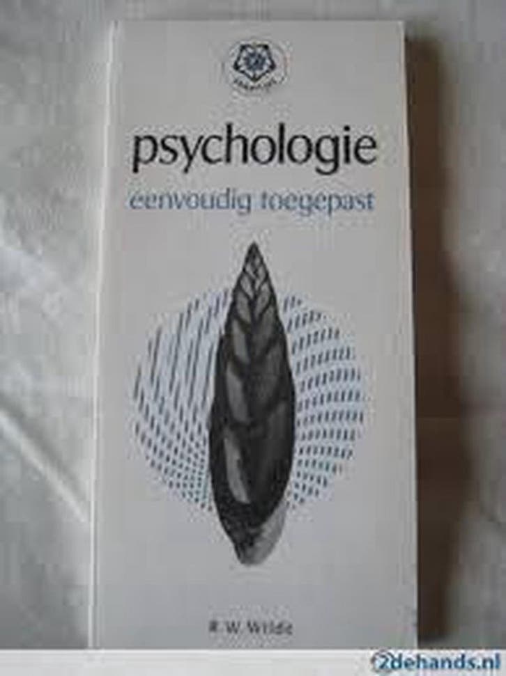 Psychologie eenvoudig toegepast 9789020205619 Wilde, Boeken, Psychologie, Gelezen, Verzenden