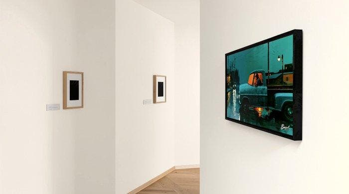 Basel - Sous la Pluie, Toujours, Antiquités & Art, Art | Objets design