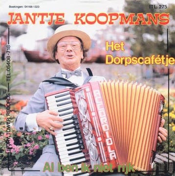 Jantje Koopmans - Het Dorpscafétje, Cd's en Dvd's, Verzenden, Gebruikt