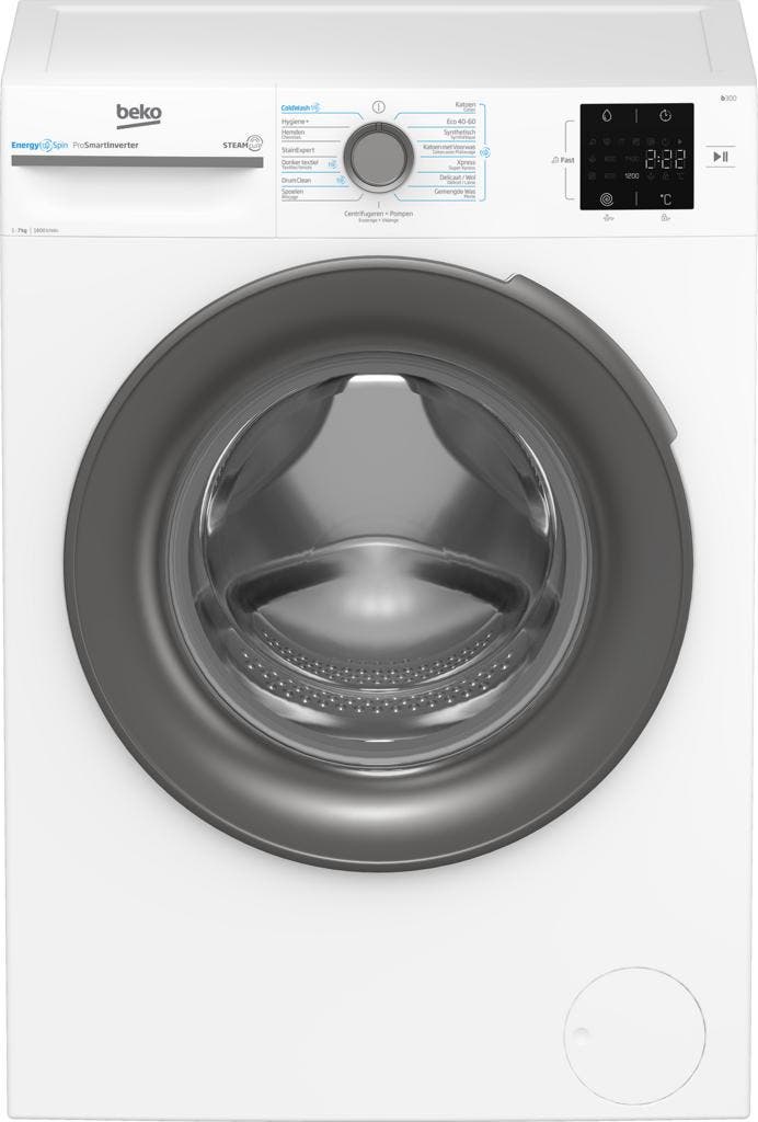 Beko BM3WFU3741S - Wasmachine - 7 kg - 1400 tpm -, Elektronische apparatuur, Wasmachines, Ophalen of Verzenden