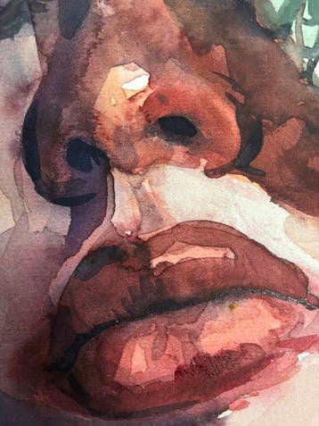 ARIANSIS REYES JORDAN - TÍTULO: DE LA SERIE: “PSIQUE”, Antiek en Kunst, Kunst | Schilderijen | Modern
