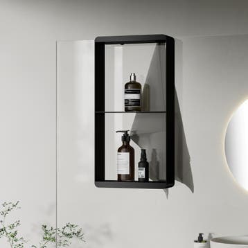 Hangend Doucherek Best Design Soap 50x25x9 cm Mat Zwart, Ophalen of Verzenden, Nieuw, Bad