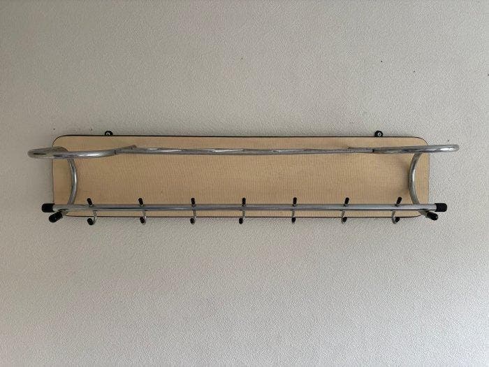 Arco - Kapstok - Metaal, Hout - Wandkapstok, Antiek en Kunst, Curiosa en Brocante