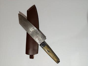 Hypnotics Waves - Keukenmes - Nakiri bch - Lederen schede