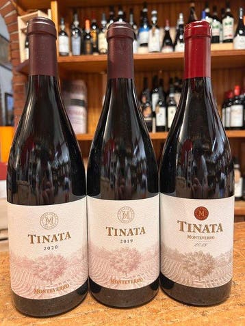 2018 Tinata Monteverro - Toscane IGT - 3 Fles (0,75 liter), Verzamelen, Nieuw