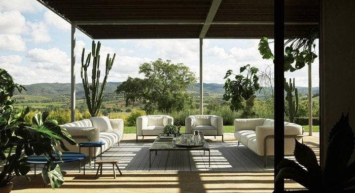 B&B Italia - Piero Lissoni - Borea - Fauteuil - NOUVELLE, Antiek en Kunst, Kunst | Designobjecten