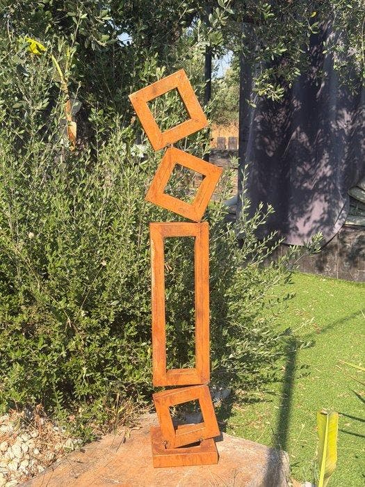 Ana Lucia B.M - Sculpture Corten - XXL - NO Reserve, Antiquités & Art, Art | Objets design
