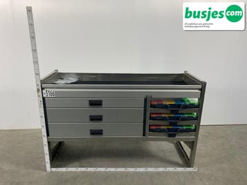 Aluca bedrijfswageninrichting 1500x529x950mm (3166), Verzenden, Gebruikt