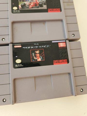 Nintendo - Snes - 6x Snes USA Cartridges (Super Double, Nieuw
