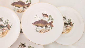 Seltmann Bavaria Vohenstrauss - Serveerset voor vis (6) -