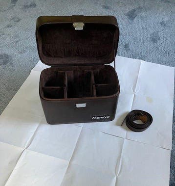 Mamiya Vintage Medium Format System Carrying Case - Brown, Nieuw